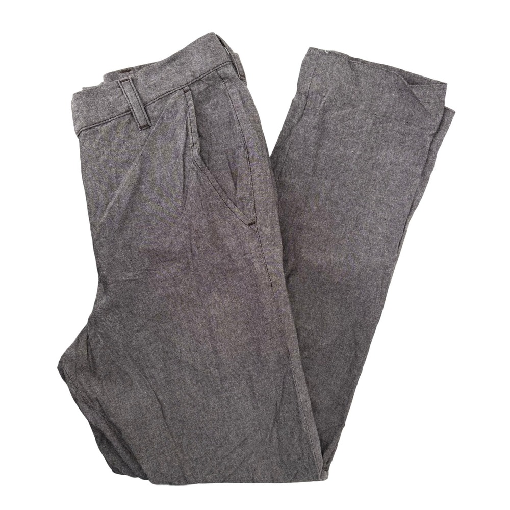 American Apparel Mens 31 Charcoal Grey 100% Cotton Straight Leg Trousers‎ USA